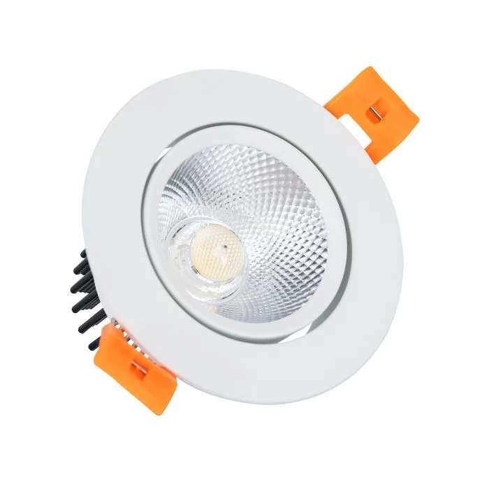 Downlight LED Esférica Ajustable 7W 560lm 60D - 845 Blanco Frio | Recorte 70mm - UGR <19