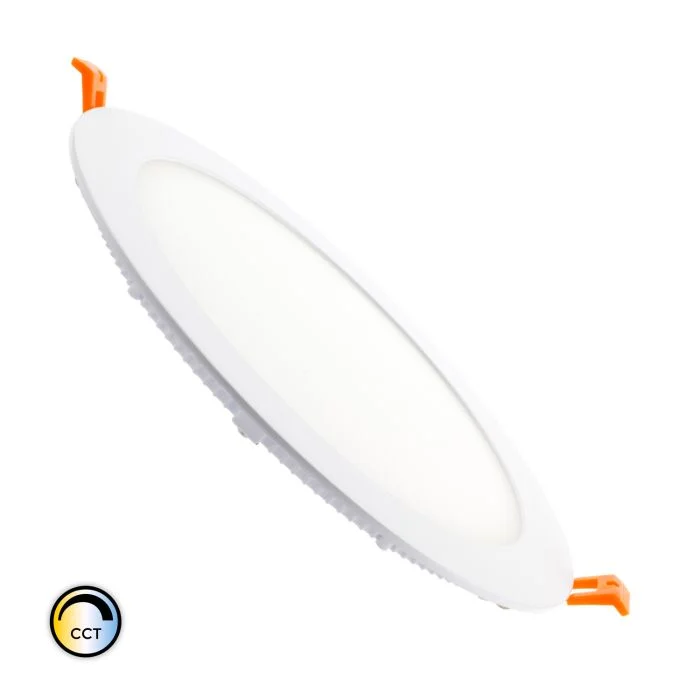 Downlight LED Esférica UltraSlim Blanco 18W 1500lm - 827-865 CCT | 225mm - Recorte 205mm
