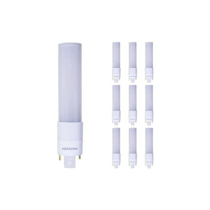 Multipack 10x Noxion Lucent PL-C LED 9.5W 1000lm - 840 Blanco Frio | 2-Pines - Reemplazo 26W