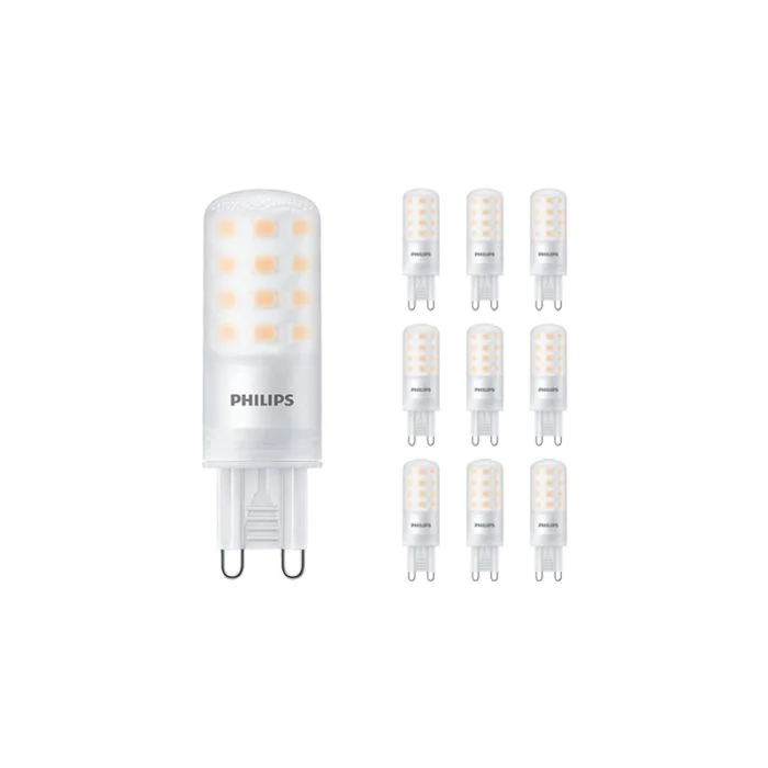 Multipack 10x Philips Corepro LED Capsule G9 4W 480lm - 827 Luz muy Cálida | Regulable - Reemplazo 40W