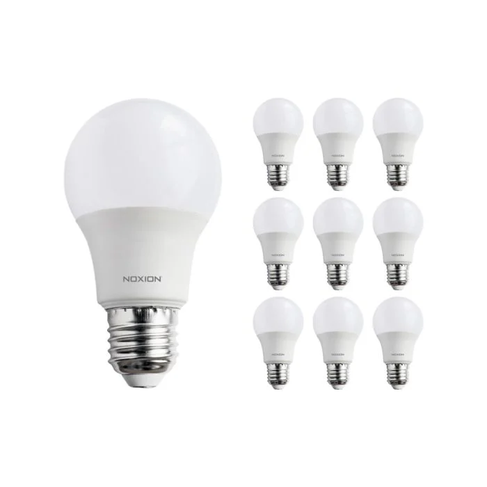 Multipack 10x Noxion Pro LED E27 Pera Mate 14W 1521lm - 840 Blanco Frio | Reemplazo 100W