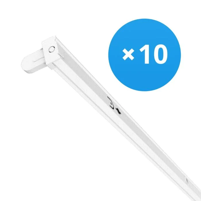 Multipack 10x Noxion Pantalla Click LED T8 | Apta Para 120cm Tubo LED