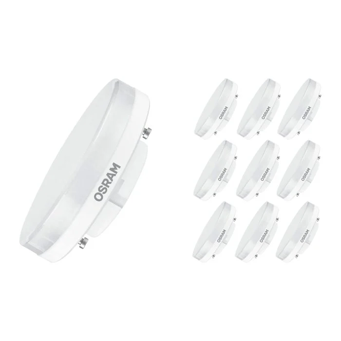 Multipack 10x Osram Foco LED STAR GX53 Mate 4.9W 470lm 120D - 827 Luz muy Cálida | Reemplazo 50W