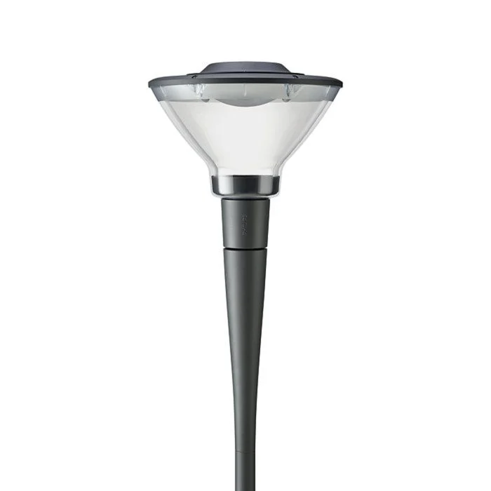 Philips Lamparas LED para calles Linterna City Charm Cono BDS491 Gris 60W 7644lm 360D - 740 Blanco Frio | IP66 - Simétrico
