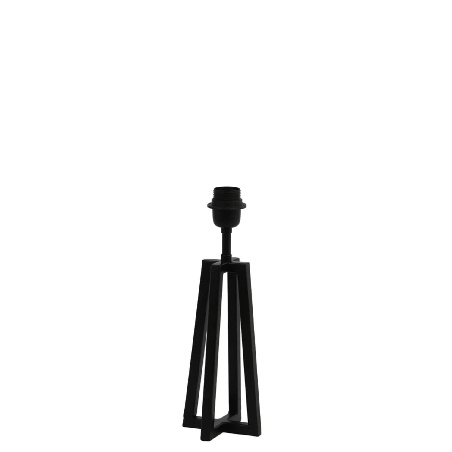 Soporte de lámpara de mesa negra Light & Living Miley