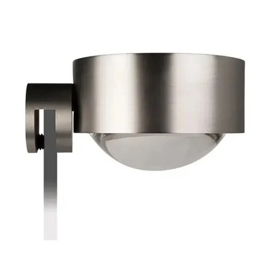 Luz de espejo con clip Puk Fix, cromo mate