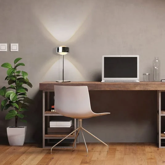 Lámpara de mesa LED Puk Meg Maxx Eye Table 37 cm cromo