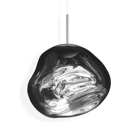 Lámpara colgante LED Melt Chrome - Tom Dixon