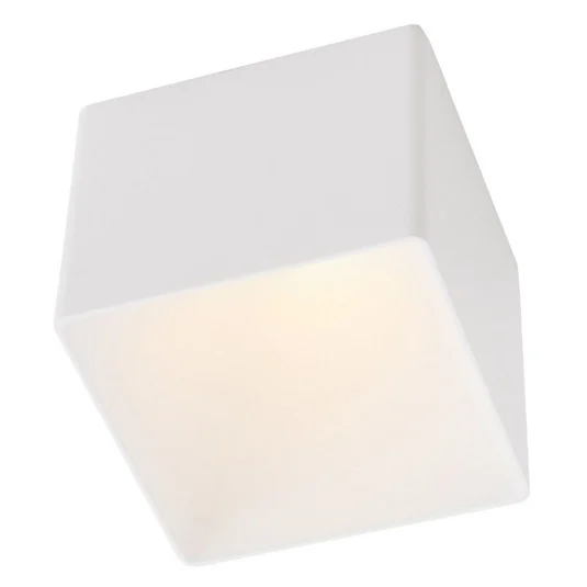 GF design Blocky lámpara empotrable IP54 blanco 2.700 K