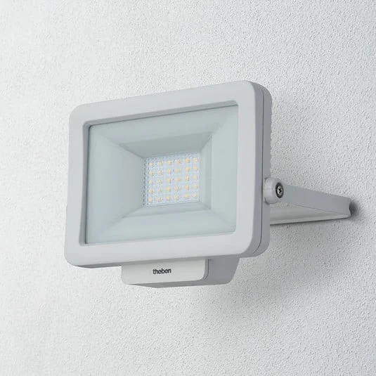 Tebas elLeda B20L foco de exterior LED, blanco