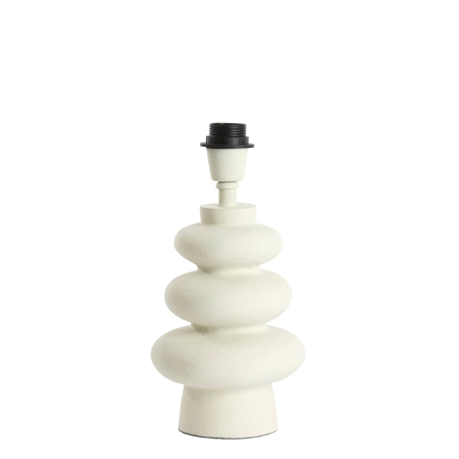 Base de lámpara blanca en forma de bola Light & Living Olona