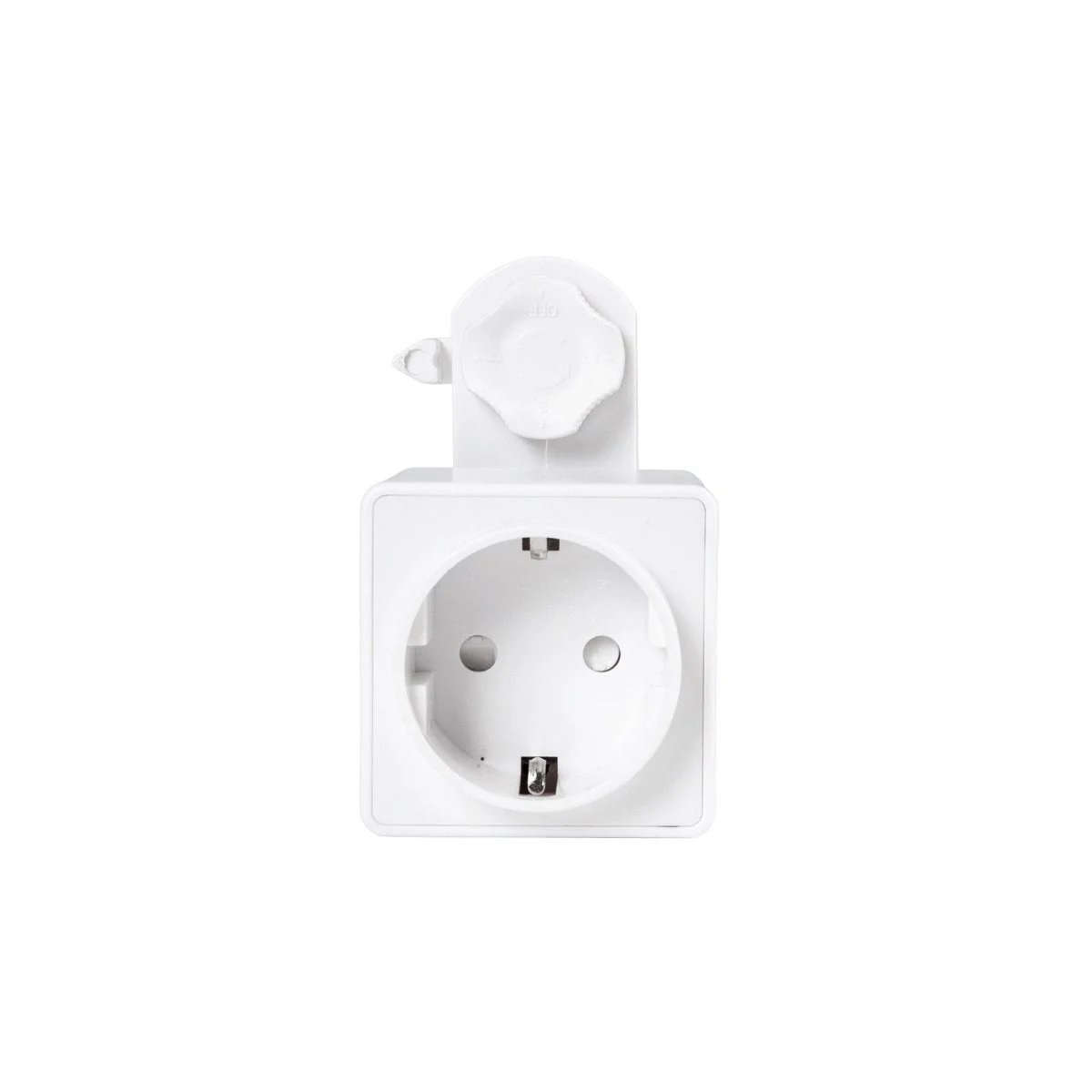 Adaptador SCHUKO para luminarias LED en carril trifásico