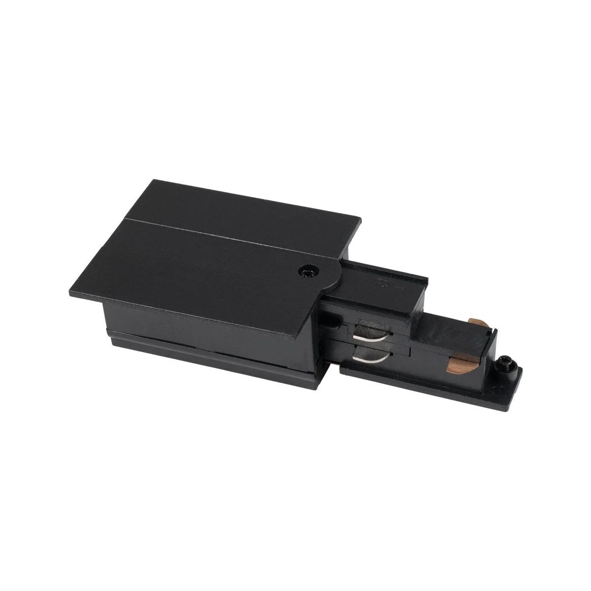 Conector alimentador para carril trifásico empotrable - Compatibilidad DALI