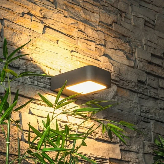 Moderno aplique LED Juna para exteriores