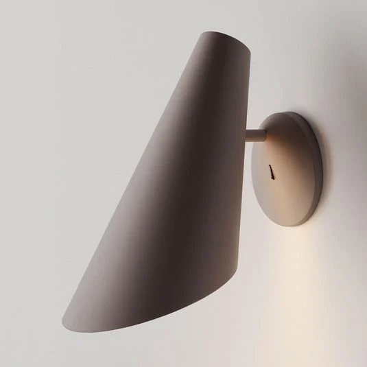 Aplique de pared Vibia I.Cono 0720, 28 cm, beige