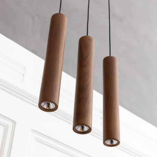 UMAGE Chimes lámpara colgante roble oscuro