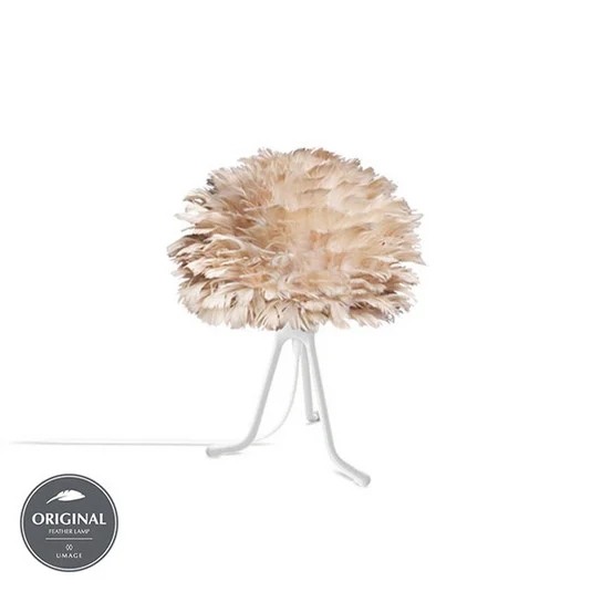 UMAGE Eos micro 2-en-1 lámpara de mesa marrón