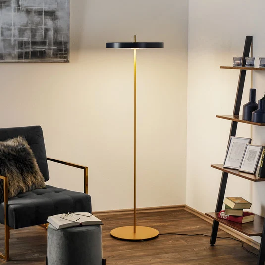 UMAGE Asteria Floor lámpara de pie LED antracita