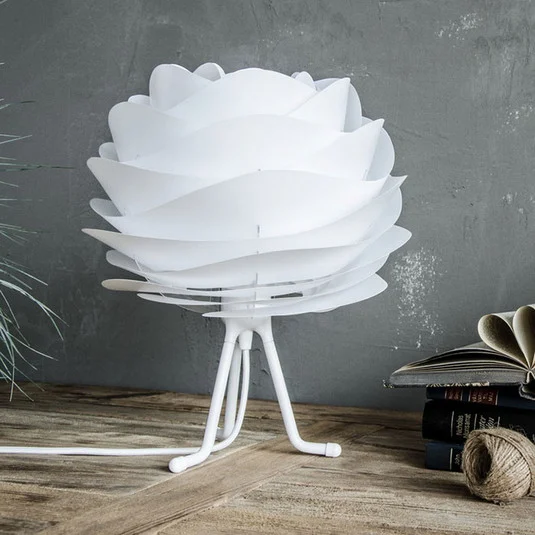 UMAGE Carmina Mini de mesa blanco/trípode base b