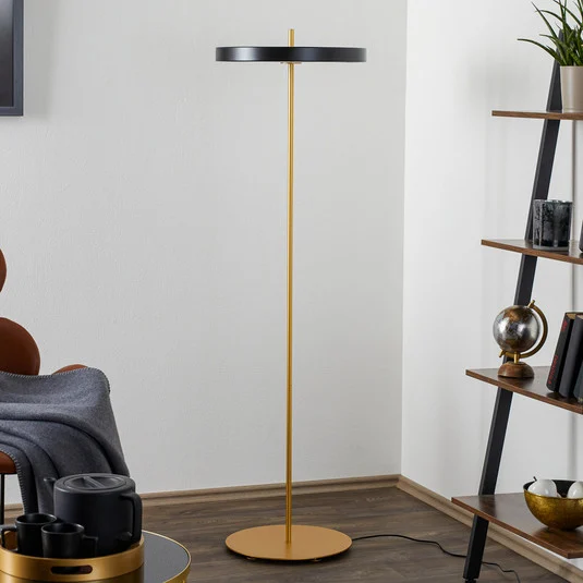 UMAGE Asteria floor lámpara de pie LED negro