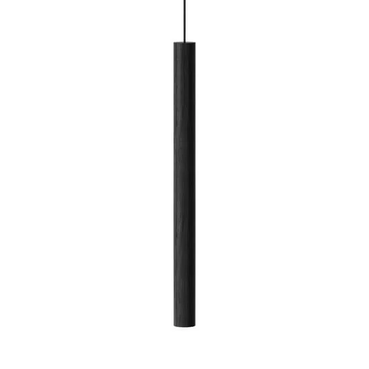 UMAGE Chimes Tall lámpara colgante LED roble negro