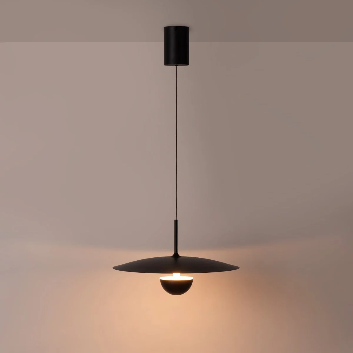 Lámpara colgante LED "MAGNUS" - ⌀38cm - 9W - 2700K - Driver Eaglerise - Chip OSRAM