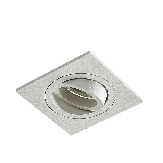 Arcchio downlight empotrable Sophia, blanco, angular