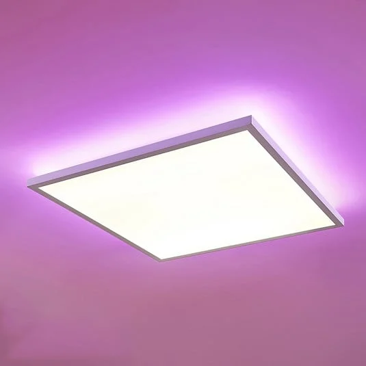 Arcchio Panel LED Brenda, 60 cx 60 cm, CCT, control remoto