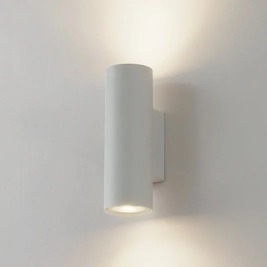Aplique de pared Lindby Joffrey, 18 cm, blanco, arriba/abajo, GU10