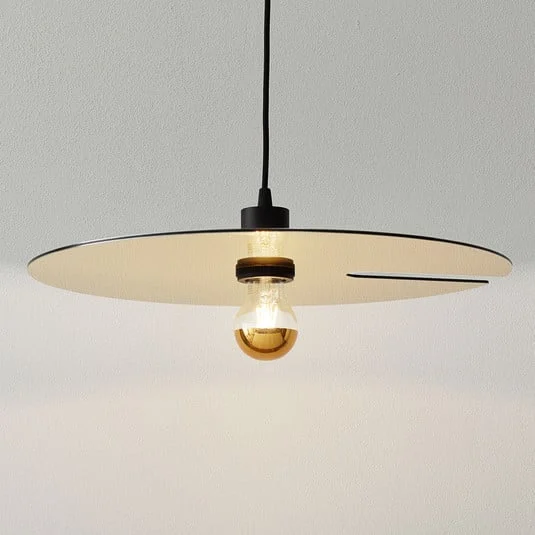 WEVER & DUCRÉ Colgante Mirro 2.0 250cm negro/oro