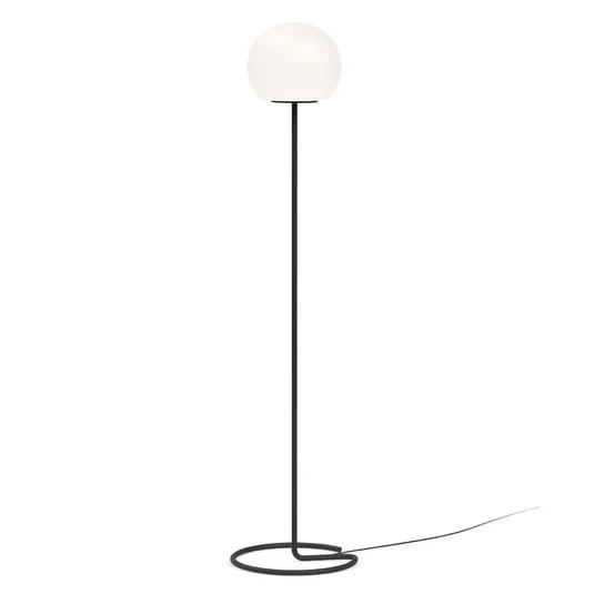WEVER & DUCRÉ Dro 3.0 Lámpara de pie en blanco y negro