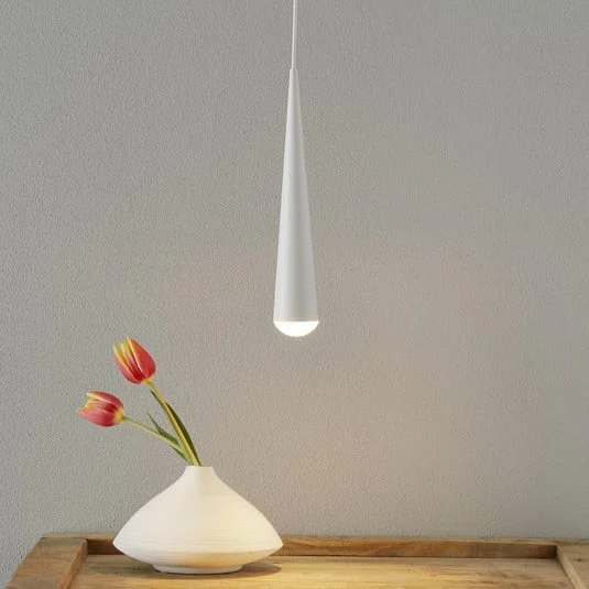 WEVER & DUCRÉ Cone lámpara colgante LED blanco