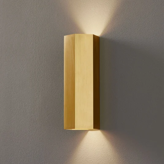 WEVER & DUCRÉ Hexo mini 2.0 aplique de pared 20cm oro