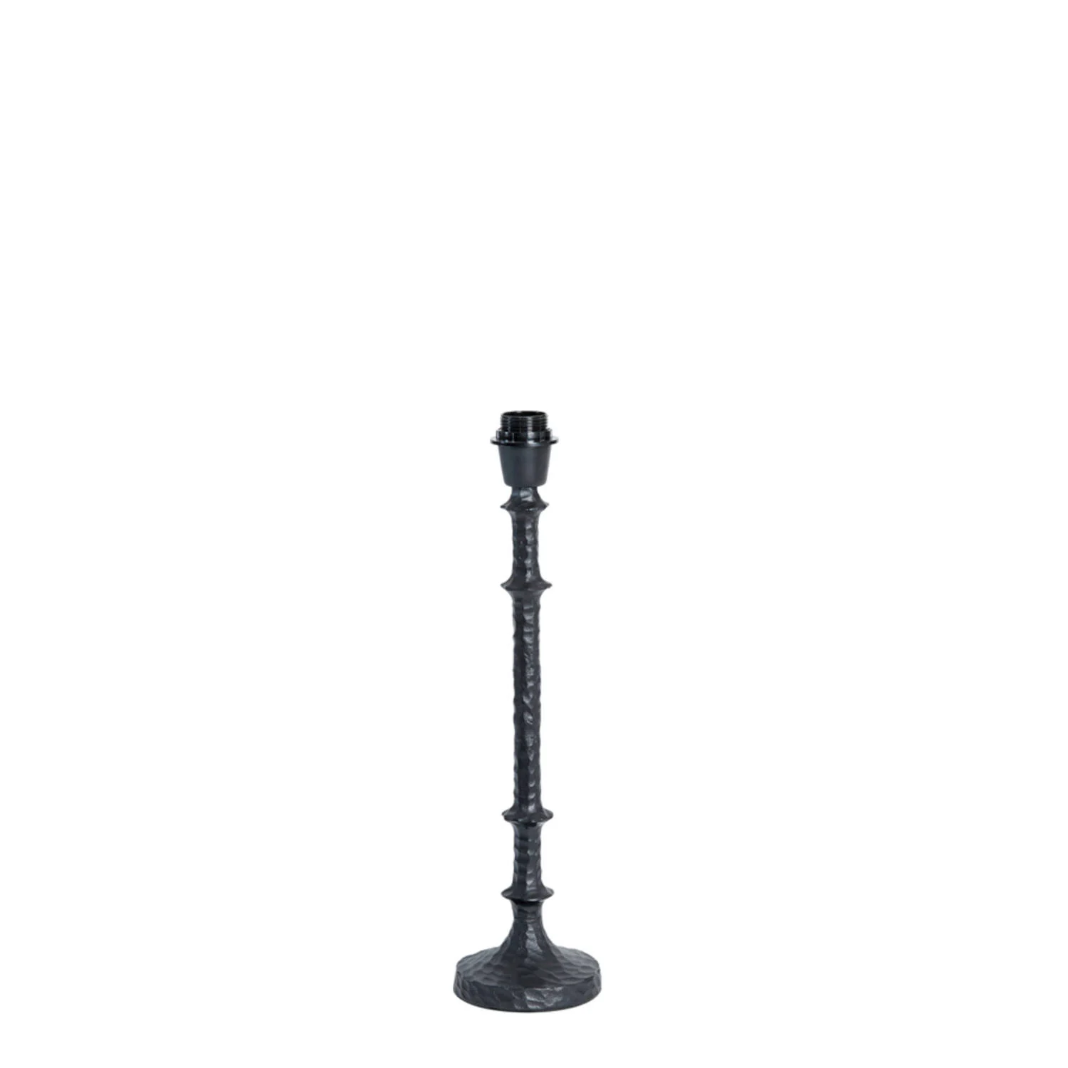 Pequeño pie de lámpara negra Light & Living Sinhalese