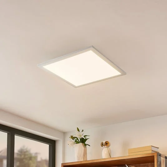 Placa de techo Lindby Smart LED Kjetil 40 x 40 cm Tuya RGB CCT