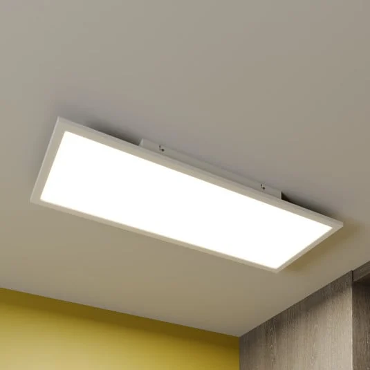 Panel LED Lindby Luay, 80 x 30 cm, blanco, 3000-6000K