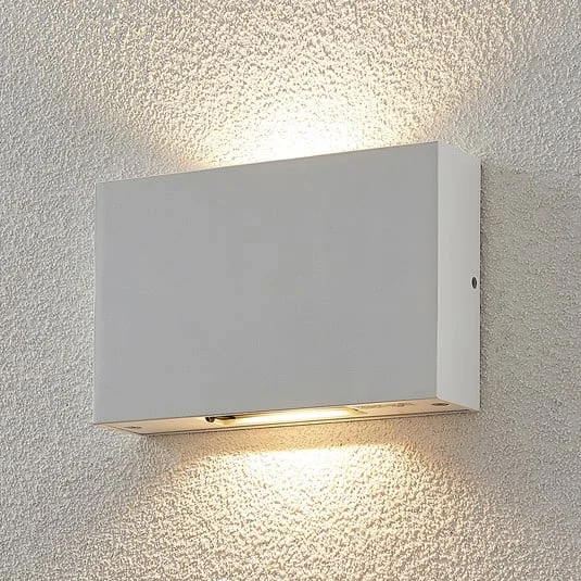 Aplique LED para exterior Katla de aluminio