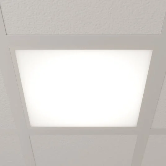Arcchio Panel empotrado LED Viñas, 4.000 K, 36 W, 62 cm x 62 cm