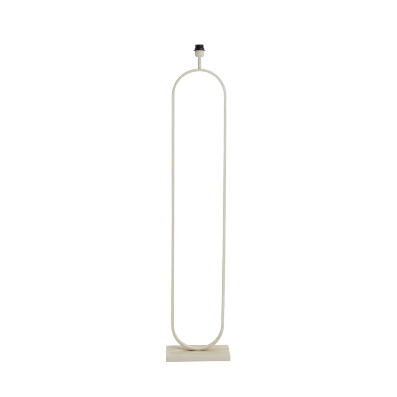 Soporte de lámpara metálico ovalado Light & Living Jamiri