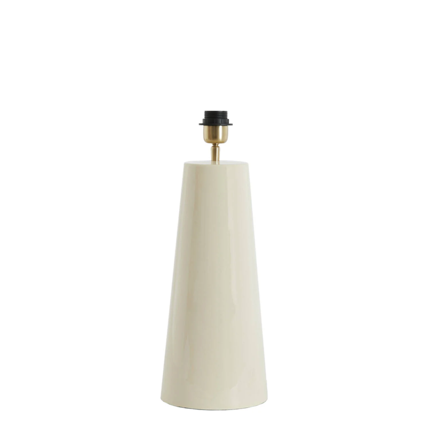 Lámpara de mesa de cerámica marfil Light & Living Yelos
