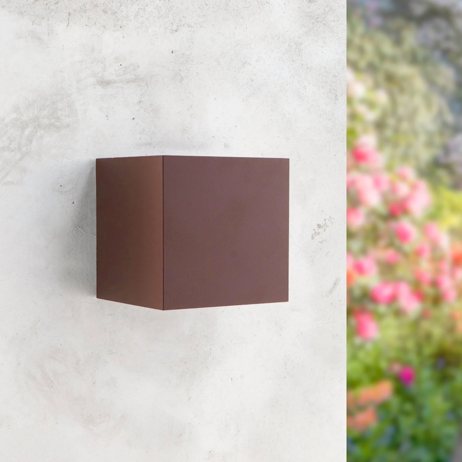 Aplique de Pared LED Rust Cube 6W IP54