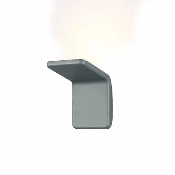 Aplique de Pared LED Mini Gris 10W IP20 900LM