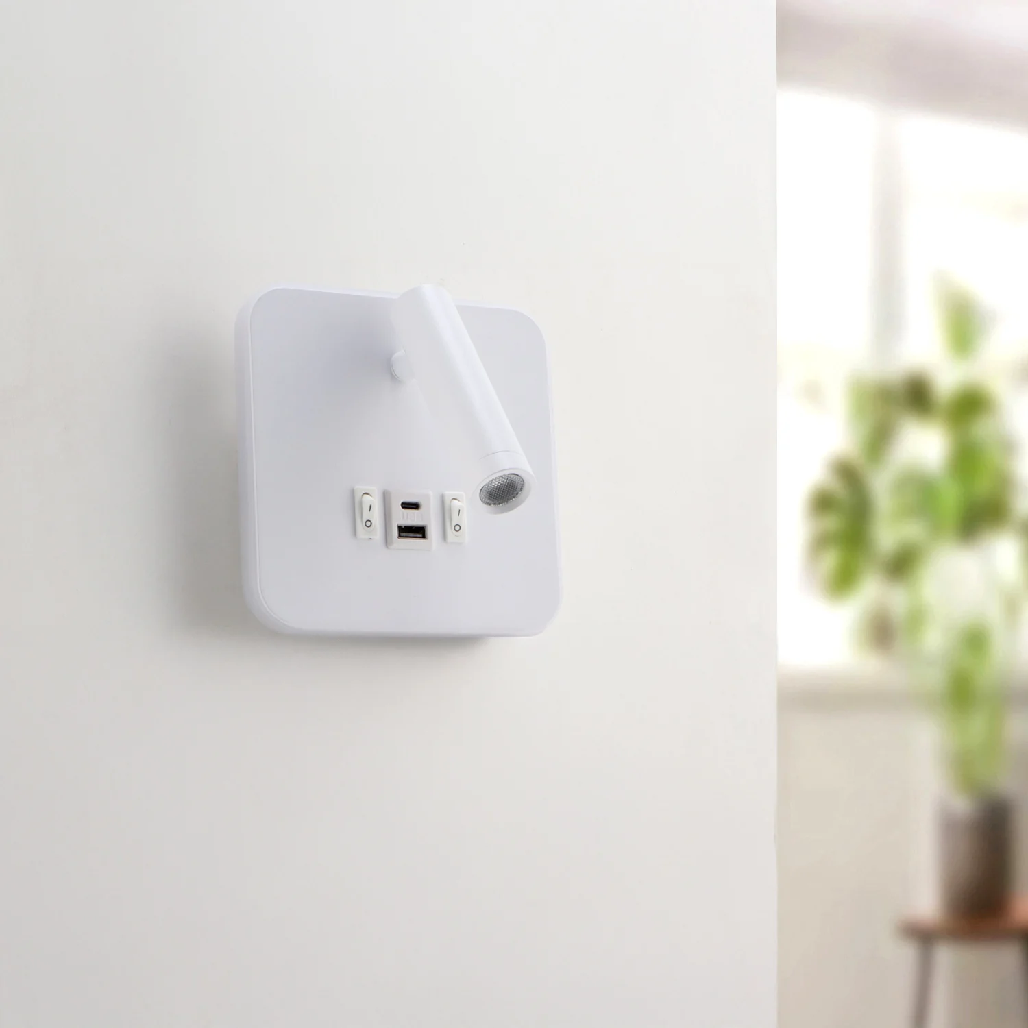 Aplique de Pared LED Orientable White Tube 10W IP20