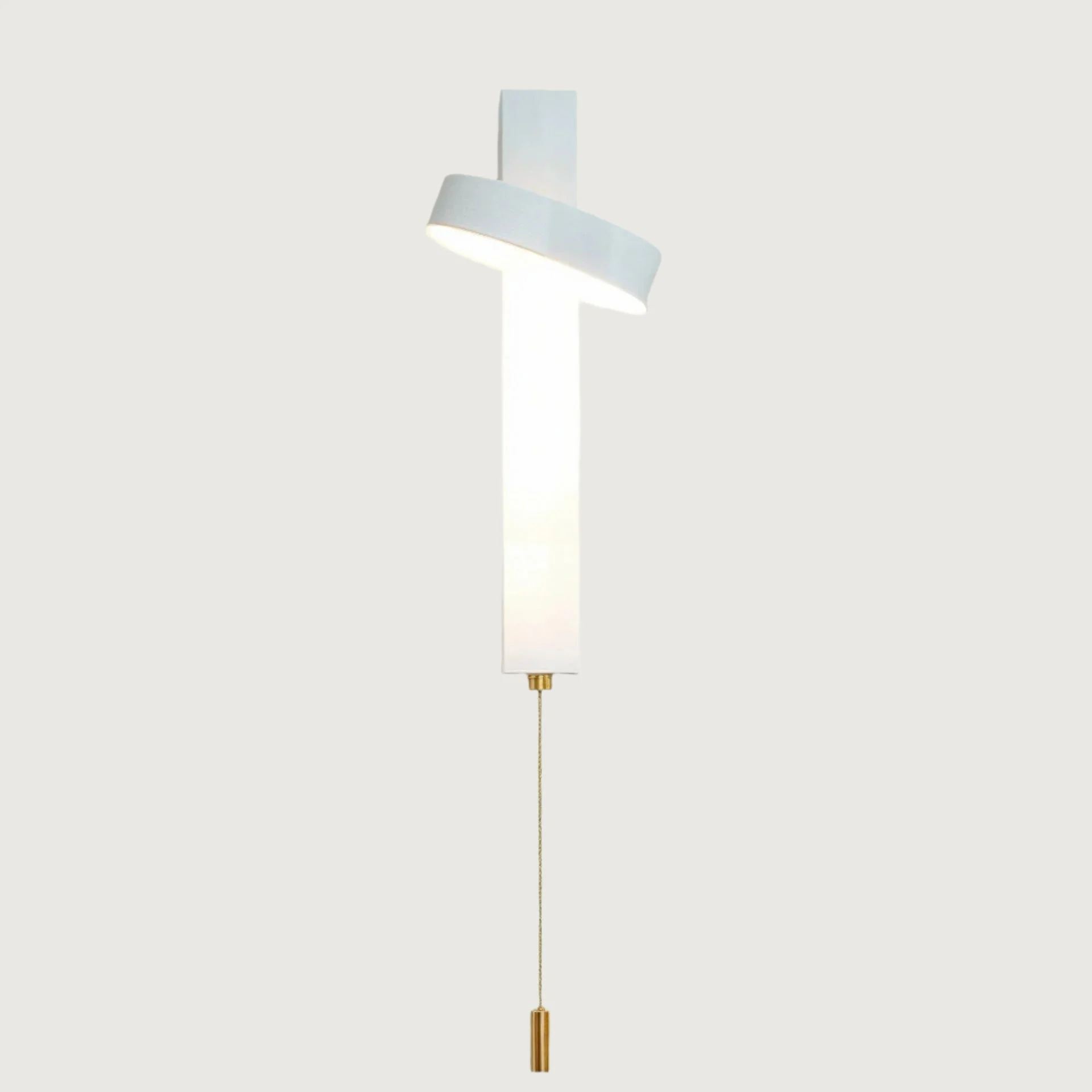 Elunor - Aplique de Pared LED 9W Giratorio 350° en Metal y Acrílico - Ideal para Dormitorio y Salón