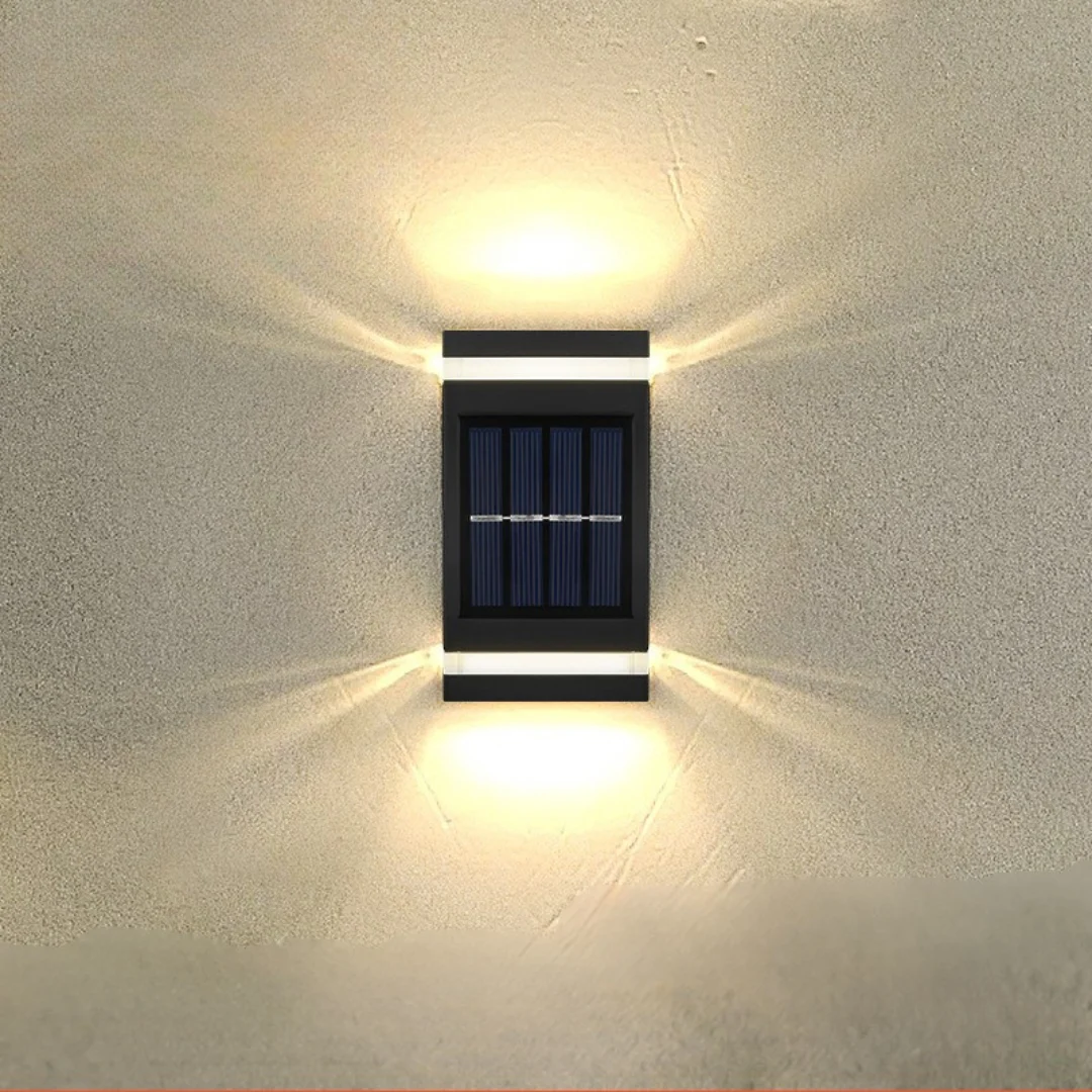 SolarBloom - Lámpara Solar de Pared para Jardines Encantadores IP65