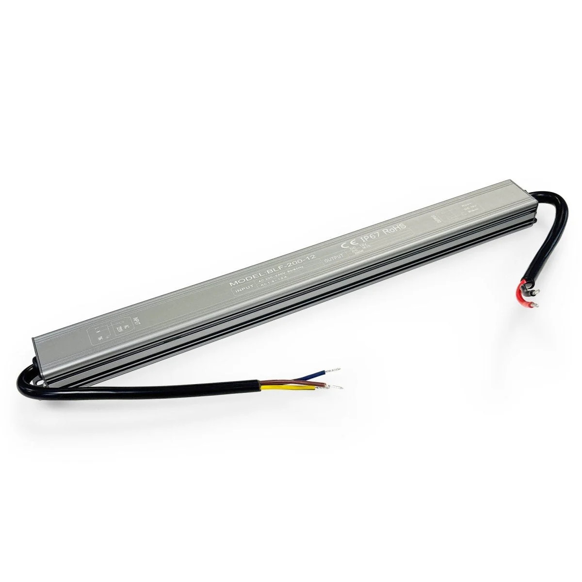 Fuente de alimentación estanca Slim 200W - 12V - 16.5A - IP67