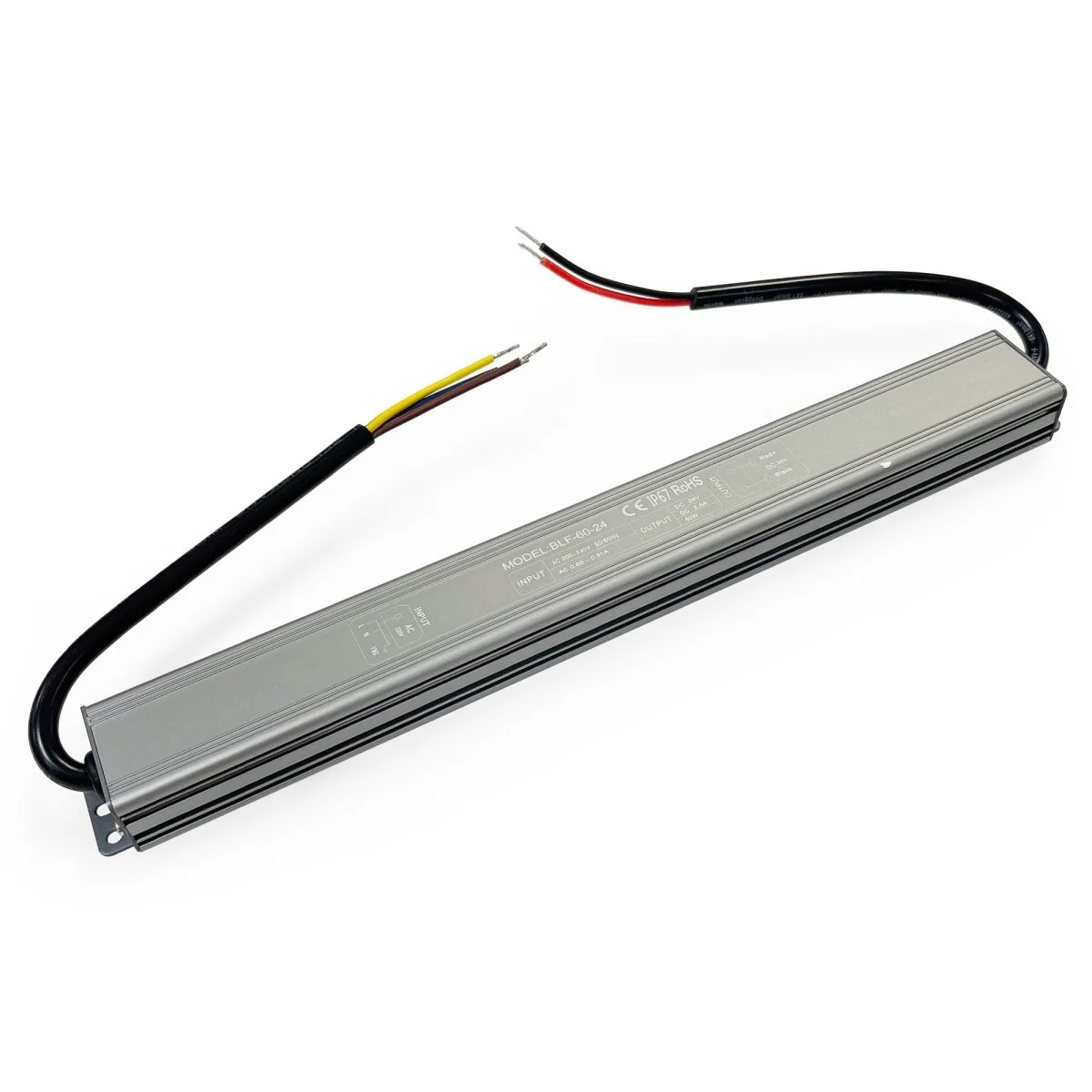 Fuente de alimentación estanca Slim 60W - 24V - 2.5A - IP67