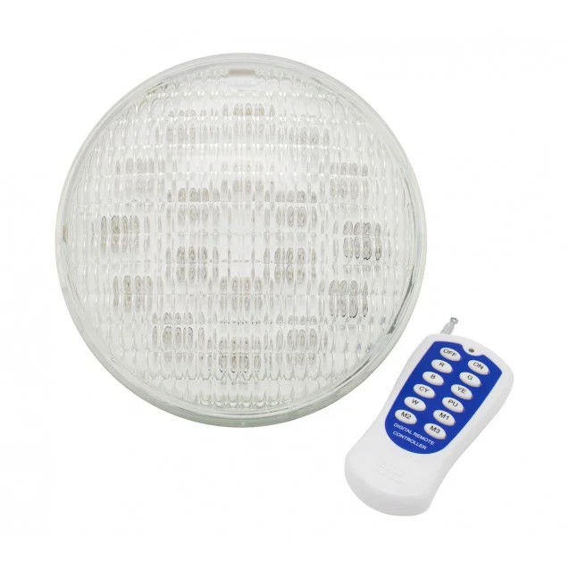 Bombilla LED PAR56 24W RGB IP68 Con Mando para Piscinas (Sumergible)
