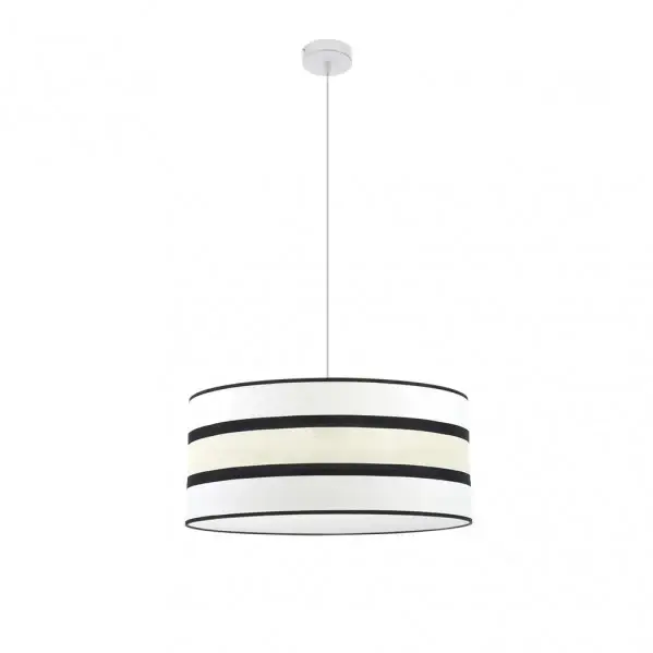 Lámpara Colgante Blanco/Beis Blanco Blanco/Beis/Negro  2xE27