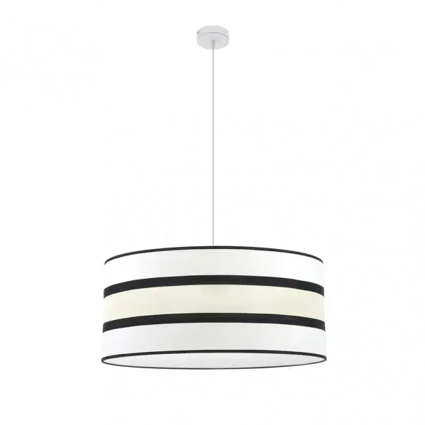 Lámpara Colgante Blanco/Beis Blanco Blanco/Beis/Negro  3xE27